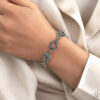 Glare Silbernes Armband 87 – Bild 4
