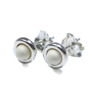 Strieborné náušnice Glare 376