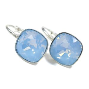 Strieborné náušnice Glare 357