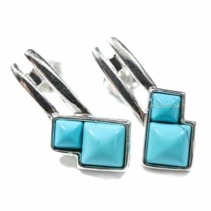 Strieborné náušnice Glare 360