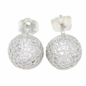 Strieborné náušnice Glare 326