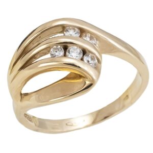 Zlatý prsteň Glare 213S