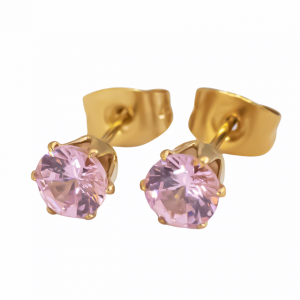 Oceľové náušnice Glare 219