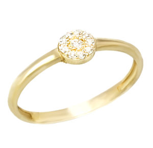 Zlatý prsteň Glare 42