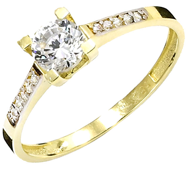 Zlatý prsteň Glare 61