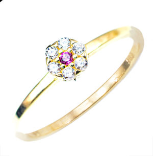 zlaty prsten Glare 84