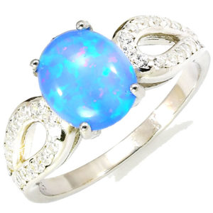 strieborny prsten Glare 565