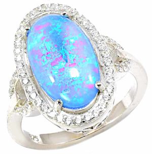 strieborny prsten Glare 570