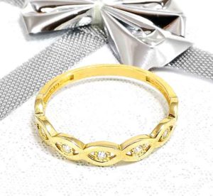 zlaty prsten Glare 208