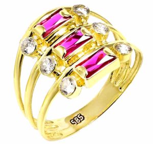 zlaty prsten Glare 398