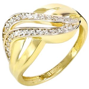 zlatý prsteň Glare 340