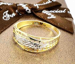 zlaty prsten Glare 458