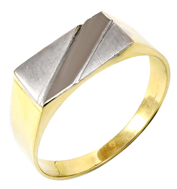 zlaty panky prsten Glare 494