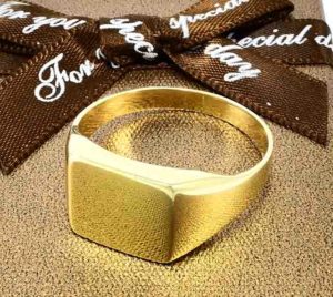 zlaty panky prsten Glare 492