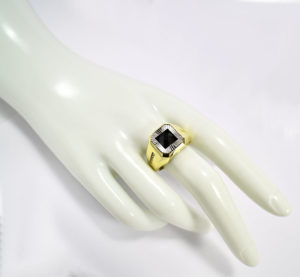 zlaty panky prsten Glare 488
