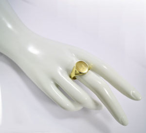 zlaty panky prsten Glare 493