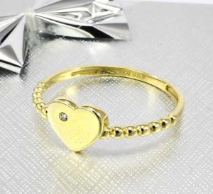 zlaty prsten Glare 498