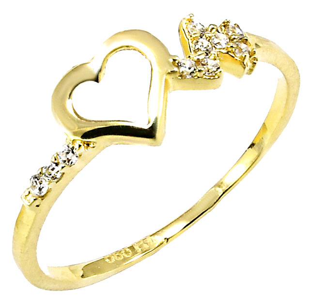 Zlatý prsteň Glare 522