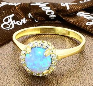 Zlatý prsteň Glare 525