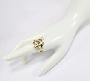 Zlatý prsteň Glare 555