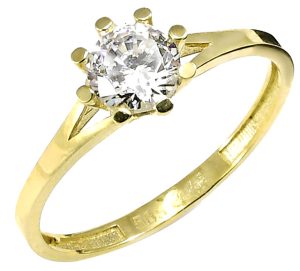 Zlatý prsteň Glare 596