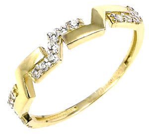 Zlatý prsteň Glare 601