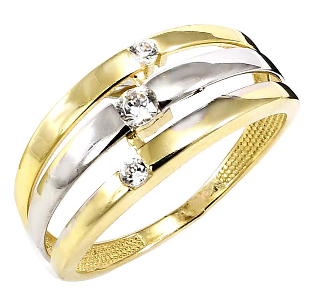 Zlatý prsteň Glare 602