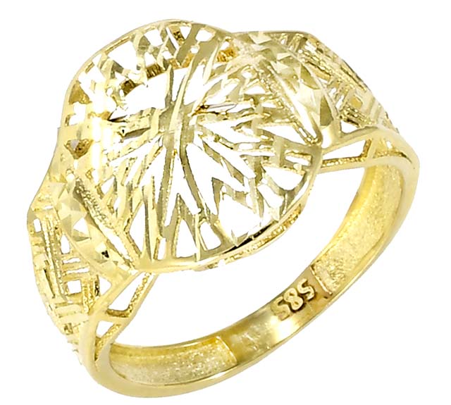 Zlatý prsteň Glare 614