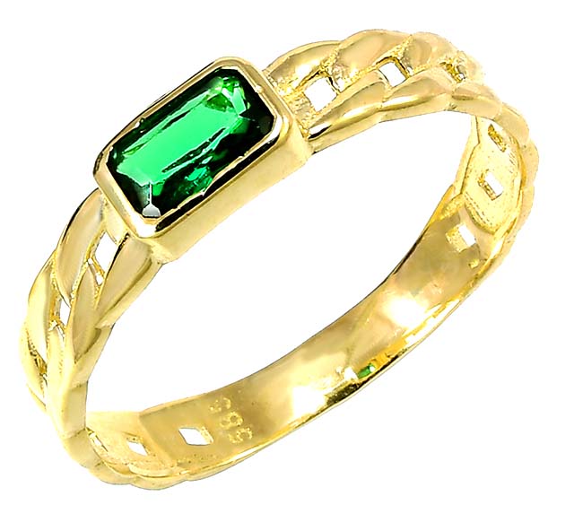 Zlatý prsteň Glare 639