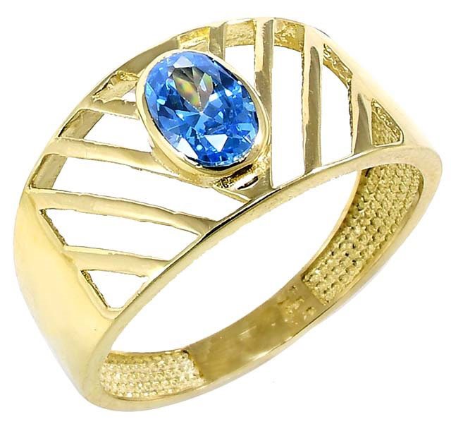 Zlatý prsteň Glare 636