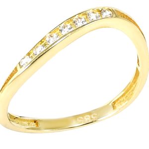Zlatý prsteň Glare 616