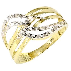 Zlatý prsteň Glare 628
