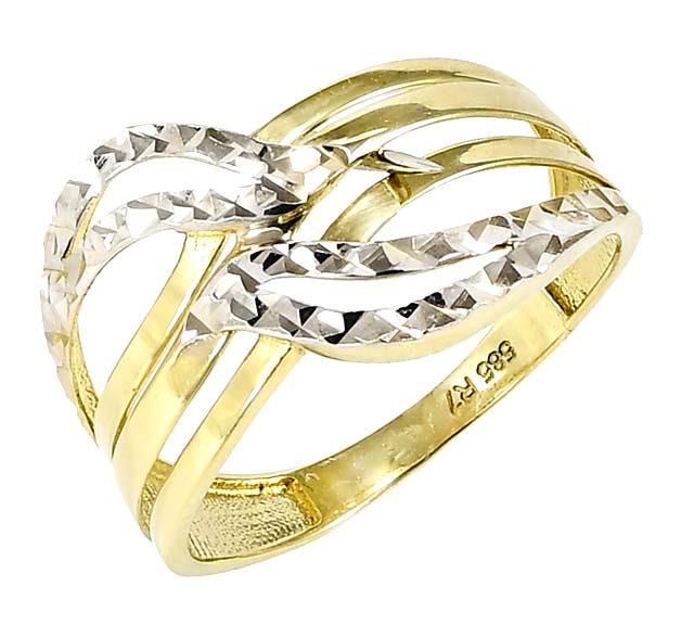 Zlatý prsteň Glare 628