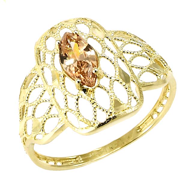 Zlatý prsteň Glare 634
