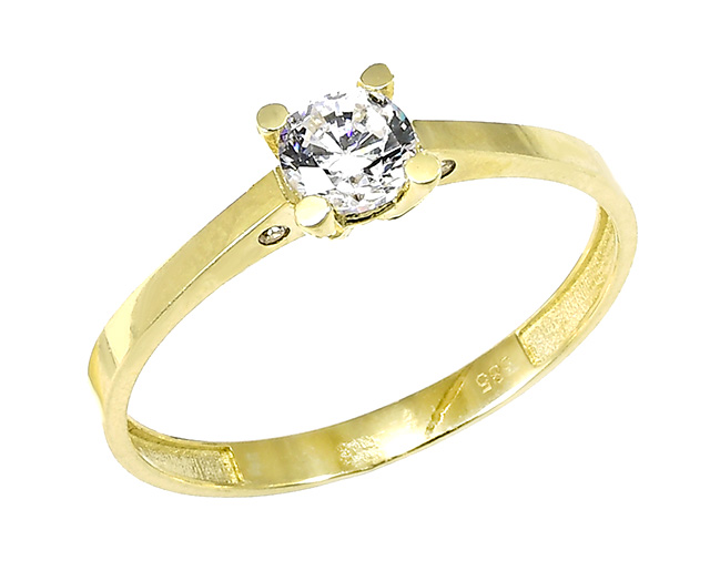 Zlatý prsteň Glare 671