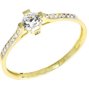 Zlatý prsteň Glare 674