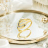 14-Karat-Goldring „Glare 791“ – Bild 3