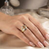 14-Karat-Goldring „Glare 791“ – Bild 2