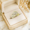 14-Karat-Goldring „Glare 933“ – Bild 2