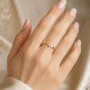 14-Karat-Goldring „Glare“ 1138 – Bild 2