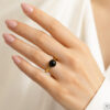 14-Karat-Goldring „Glare 1100“ – Bild 2