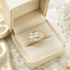 14-Karat-Goldring „Glare 1113“ – Bild 3