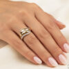 14-Karat-Goldring „Glare 1113“ – Bild 2
