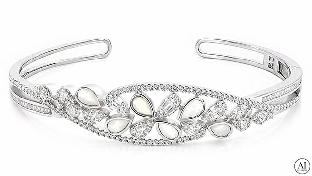 Strieborný náramok