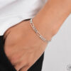 Glare Silbernes Armband 185 – Bild 3