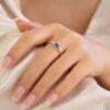 14-Karat-Goldring „Glare 1205“ – Bild 2