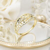 14-Karat-Goldring „Glare“ 1268 – Bild 3