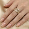 14-Karat-Goldring „Glare“ 1268 – Bild 2