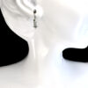 Ezüst fülbevaló Glare 773 - Image 2