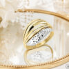 14-Karat-Goldring „Glare 1375“ – Bild 2